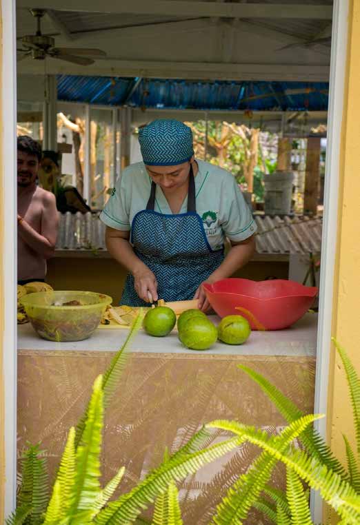 Preparación de alimentos frescos